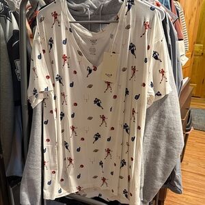 Womens kyte baby v neck shirt